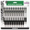 Zebra Pen Z-Grip Mech Pencil, 0.7mm, Clr Barrel, PK24 15241